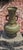 Vintage Chinese-Style Archaistic Bronze Hu Vase With Elephant Head Handles, Patinated Finish For Sale - Image 10 of 18
