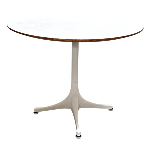 Model 5452 Pedestal Side Table by George Nelson for Herman Miller, 1950s For Sale