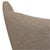 Textile Papa Bear Chair in Grey Hallingdal Fabric by Hans Wegner, 1980s For Sale - Image 7 of 18