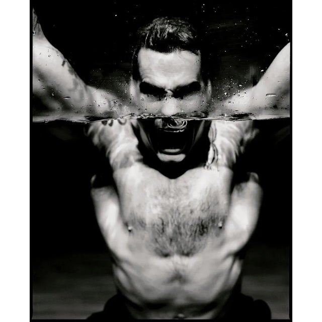 Henry rollins - oversize signed limited edition print henry rollins, american musician, columnist and activist,...