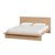 Halmstad Wood Platform King Bed, Blonde Oak For Sale - Image 9 of 9