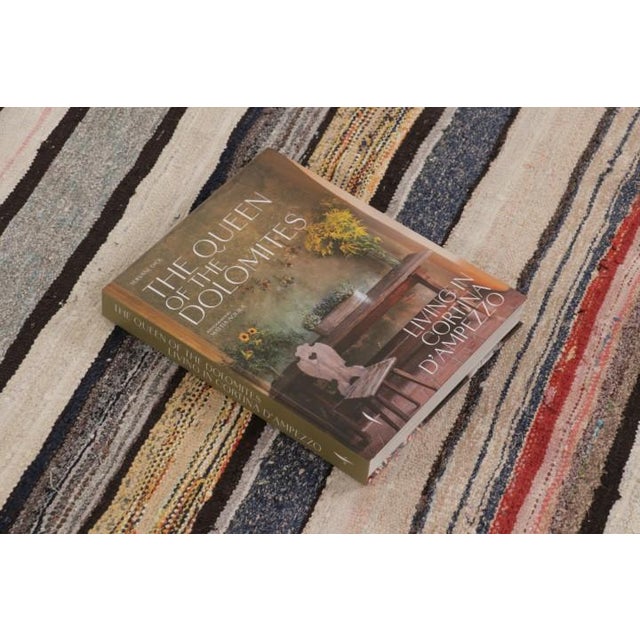 Vintage Persian Kilim With Vibrant, Saturated Stripes - Rug & Kilim For Sale - Image 9 of 9