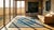Textile 1920s Blue Floral-Medallion Antique Chinese Peking Rug 7'10" X 9'8" Handknotted Wool Carpet For Sale - Image 7 of 9