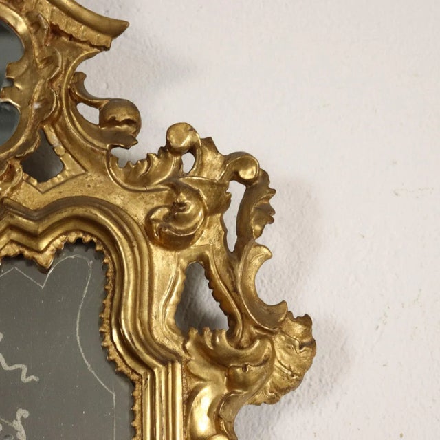 Baroque Gold-Framed Mirrors, Set of 4 For Sale - Image 10 of 12