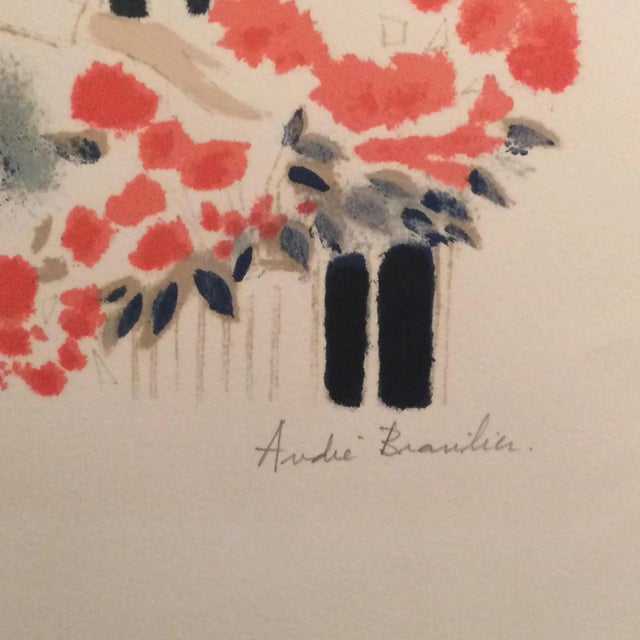Beaux-Arts André Brasilier Signed and Numbered Lithograph - 1970 For Sale - Image 3 of 8