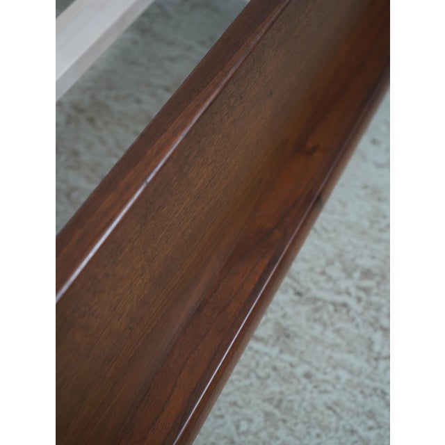 Stickley Walnut Grove Queen Size Spindle Bed For Sale - Image 9 of 15
