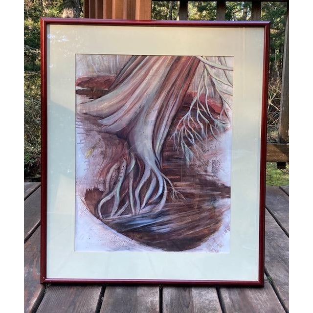 2020s Framed Original Contemporary Landscape Oil Sketch,"Persistence and Change" For Sale - Image 5 of 5