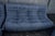 Refurbished 5-piece togo sofa set – navy blue microfiber pre-owned, independently refurbished and professionally...