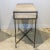 French Bar Table Crafted With Vintage French Luggage & Custom Iron Base For Sale - Image 3 of 13