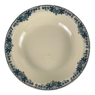 Low Salad Bowl by Longwy, 1890s For Sale