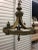 Antique Neoclassical Empire Style Ram Heads Bronze Chandelier For Sale In New York - Image 6 of 6