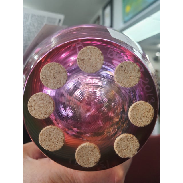 Modern 21st Century Buzz Blodgett Cane Vase For Sale - Image 3 of 4