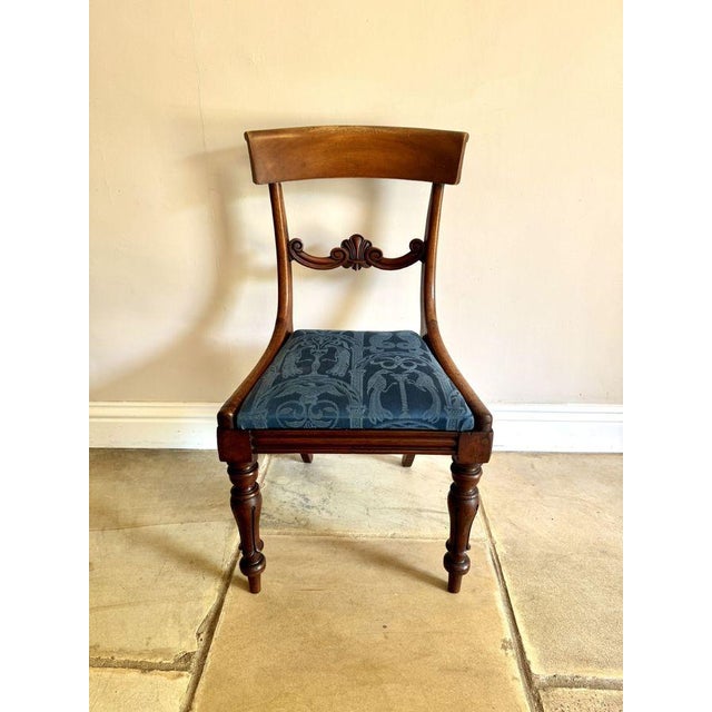 Early 19th Century Antique Regency Mahogany Dining Chairs, 1820, Set of 6 For Sale - Image 5 of 7