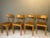 Wood Vintage Bauhaus Chairs in Beech, 1950s, Set of 4 For Sale - Image 7 of 18