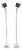 Kuben Floor Lamps by B. Svensson for Elidus, Set of 2 For Sale
