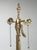 Rococo Vintage French Rococo Style Gilt Floor Lamp With Adjustable Height For Sale - Image 3 of 12