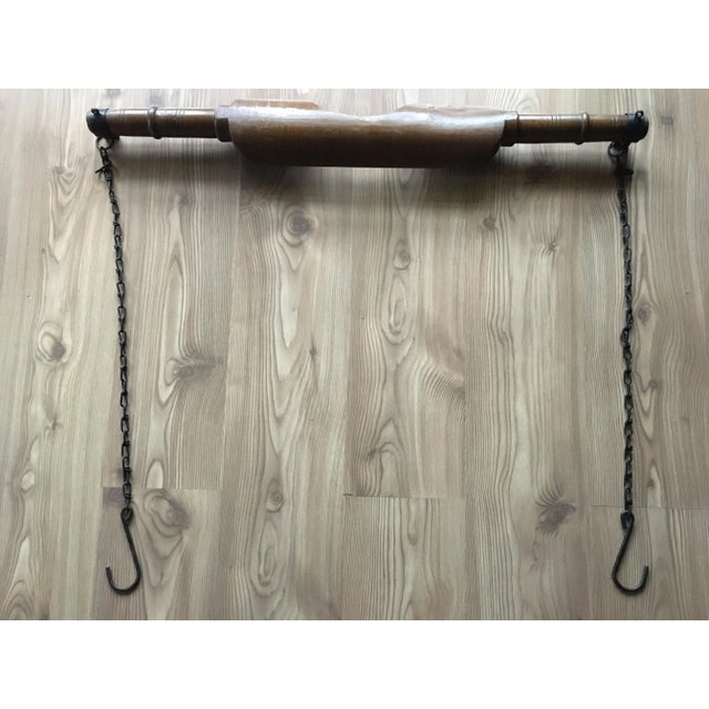 Wabi-Sabi Wooden Load Bearing Device, 1900s For Sale - Image 4 of 16