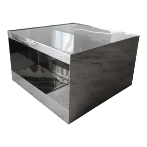 Joe d'Urso for Knoll Stainless Steel Rolling Table Model 6027t
