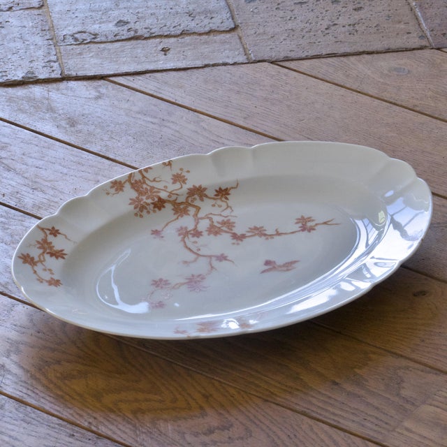 We have the complete dinner service (dinner plates, soup plates, dessert plates, serving dishes, platters, tureen)....