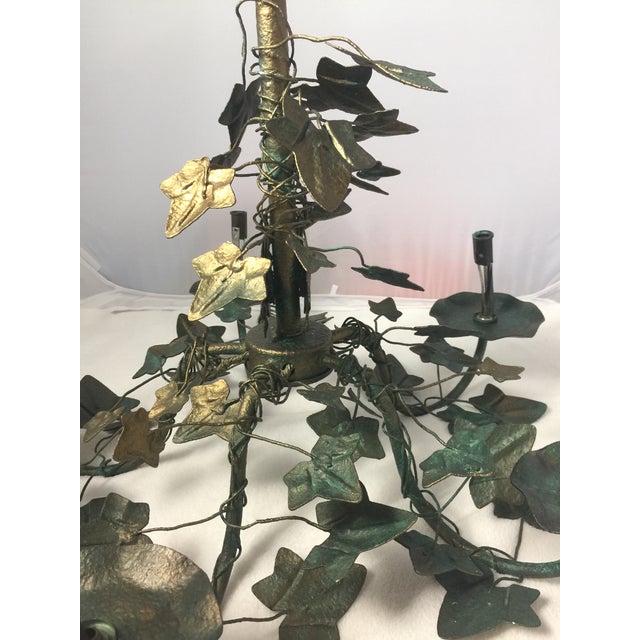 Vintage Underwriters Laboratories Brass Ivy Leaf/Vine ...