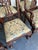 This distinguished set of eight vintage Chippendale dining chairs, attributed to Fortuny, embodies the grandeur of 18th-...