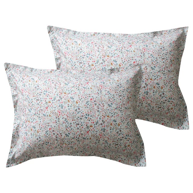 Made with Liberty’s luxurious, buttery soft Tana Lawn™ cotton, Coco & Wolf’s Liberty fabric Oxford pillowcases add the...