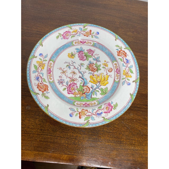 Ceramic English Cauldon Dinner Plate For Sale - Image 7 of 7
