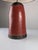 Ceramic Red Clay Terracotta Table Lamp with Metal Filigree, 1980s For Sale - Image 7 of 11