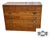 Vtg. Ethan Allen Nutmeg American Style Three Drawer Maple Chest W/Mica Top For Sale