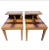 Wood Mid Century Two Tier Laminate Top Side Tables, Circa 1960s For Sale - Image 7 of 7