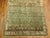 Rare Wide Long Green Antique Persian Malayer Runner For Sale In New York - Image 6 of 6