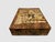 Brown Handmade Genuine Leather Jewelry Box – Gold Embossed Pharaoh Design, Luxury Box For Sale - Image 8 of 9