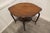 Oval Shaped Walnut Occasional Table with Undertier, 1900s For Sale - Image 6 of 8