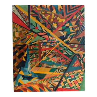 Midcentury Cubist Abstract Expressionist For Sale