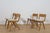 Mid-Century Modern Model 229XB Boomerang Dining Chairs from Goscinski Furniture Factory, Poland, 1960s, Set of 4 For Sale - Image 3 of 18