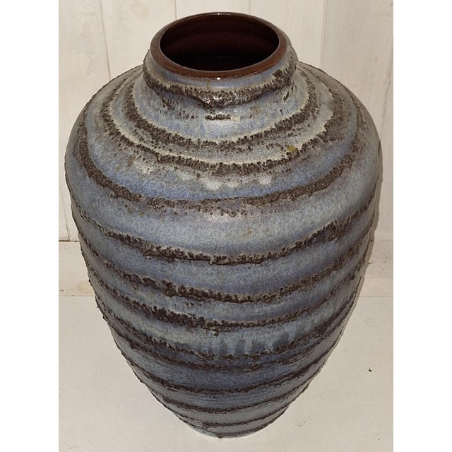 Large Vintage German Ceramic Vase from Carstens Tönnieshof, 1970s For Sale - Image 4 of 7