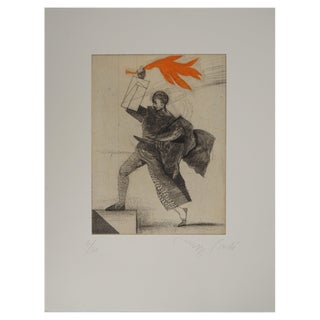 Miguel Condé, The Spanish Flame, Original Engraving For Sale