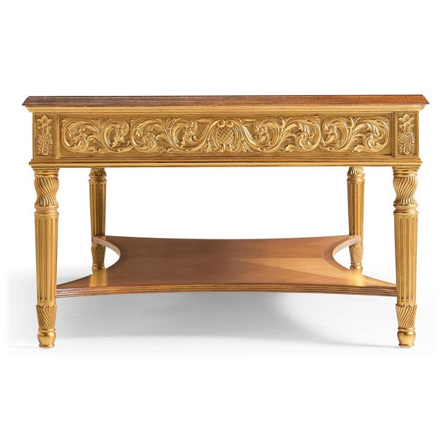George III Style Giltwood Coffee Table For Sale - Image 9 of 10