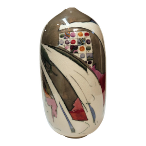 Modern Polychrome Ceramic Vase