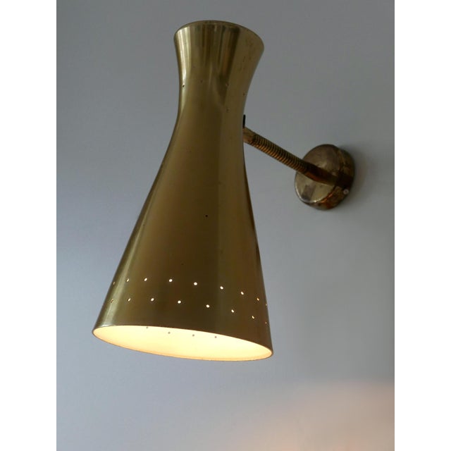 Mid-Century Modern Diabolo Wall Sconce, Germany, 1950s For Sale - Image 13 of 18