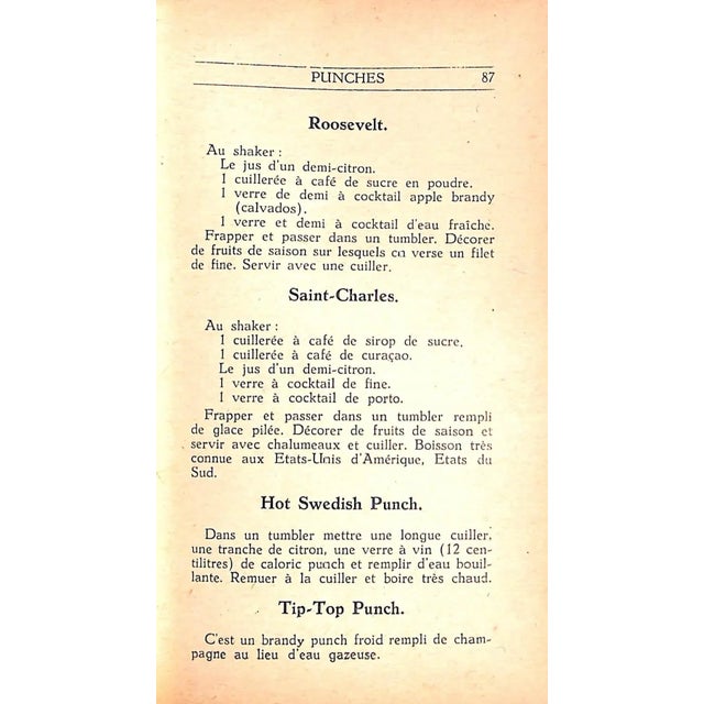 "L'Art Du Cocktail" 1930 Vermeire, Robert For Sale - Image 4 of 12