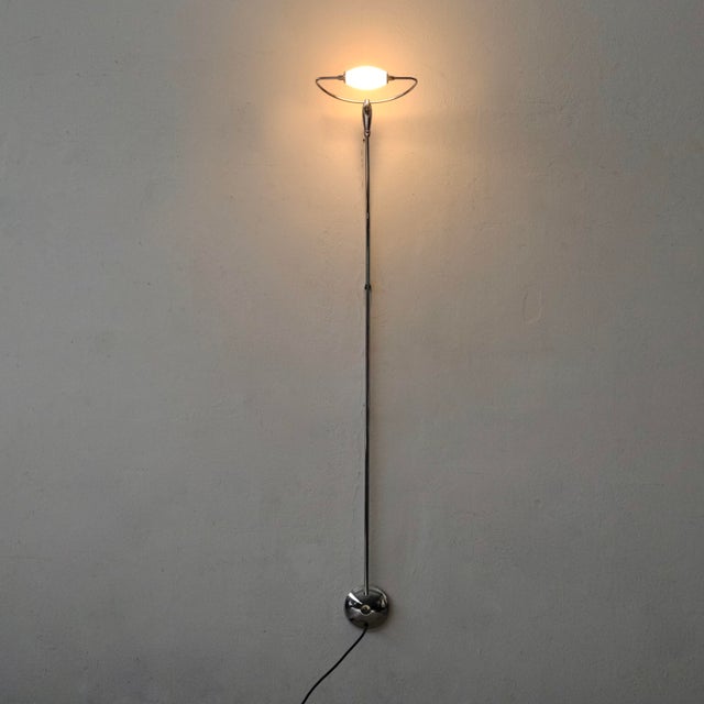 Dedika Egoluce Wall Lamp in Chromed Metal by P. Pepere, 1990 For Sale - Image 13 of 18