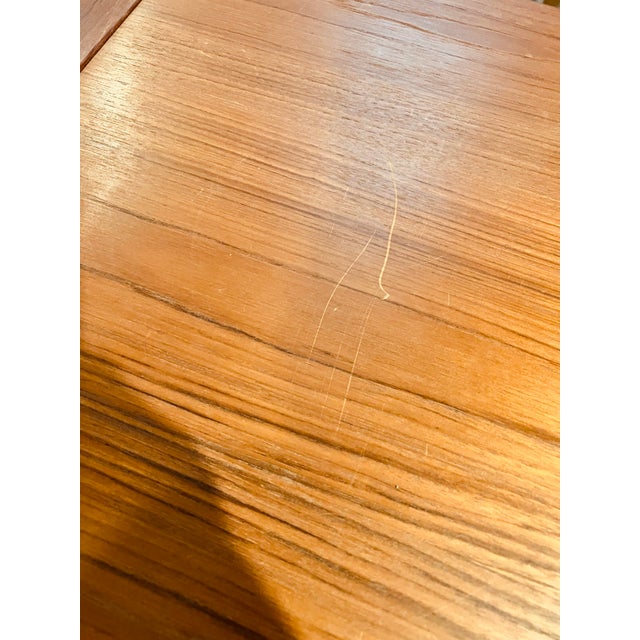 Mid-Century Modern Danish Teak Coffee Tables by Bent Silberg Møbler Denmark For Sale In Chicago - Image 6 of 6