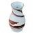 Marbled Stoneware Vase For Sale