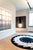 Hand-Tufted Rondò Rug in Wool with Bamboo Silk and Linen by Dinodo Studio For Sale - Image 4 of 6