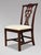 Wood Edwardian Chippendale Mahogany Dining Chairs, 1910, Set of 6 For Sale - Image 7 of 13