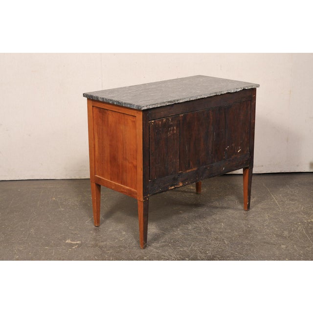 French 19th C Marble Top Commode For Sale - Image 10 of 13