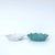 Sky Blue Pottery Bowl with Ruffled Edge For Sale - Image 10 of 13