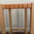 Early 21st Century Pair of Oak and Woven Leather Bar Stools For Sale - Image 5 of 8