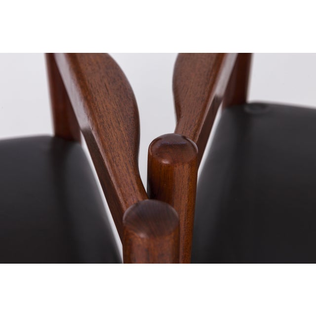 Vintage Danish Teak Armchairs, 1960s, Set of 6 For Sale - Image 11 of 12